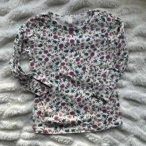 Childhoods Floral Long Sleeve top, 3t